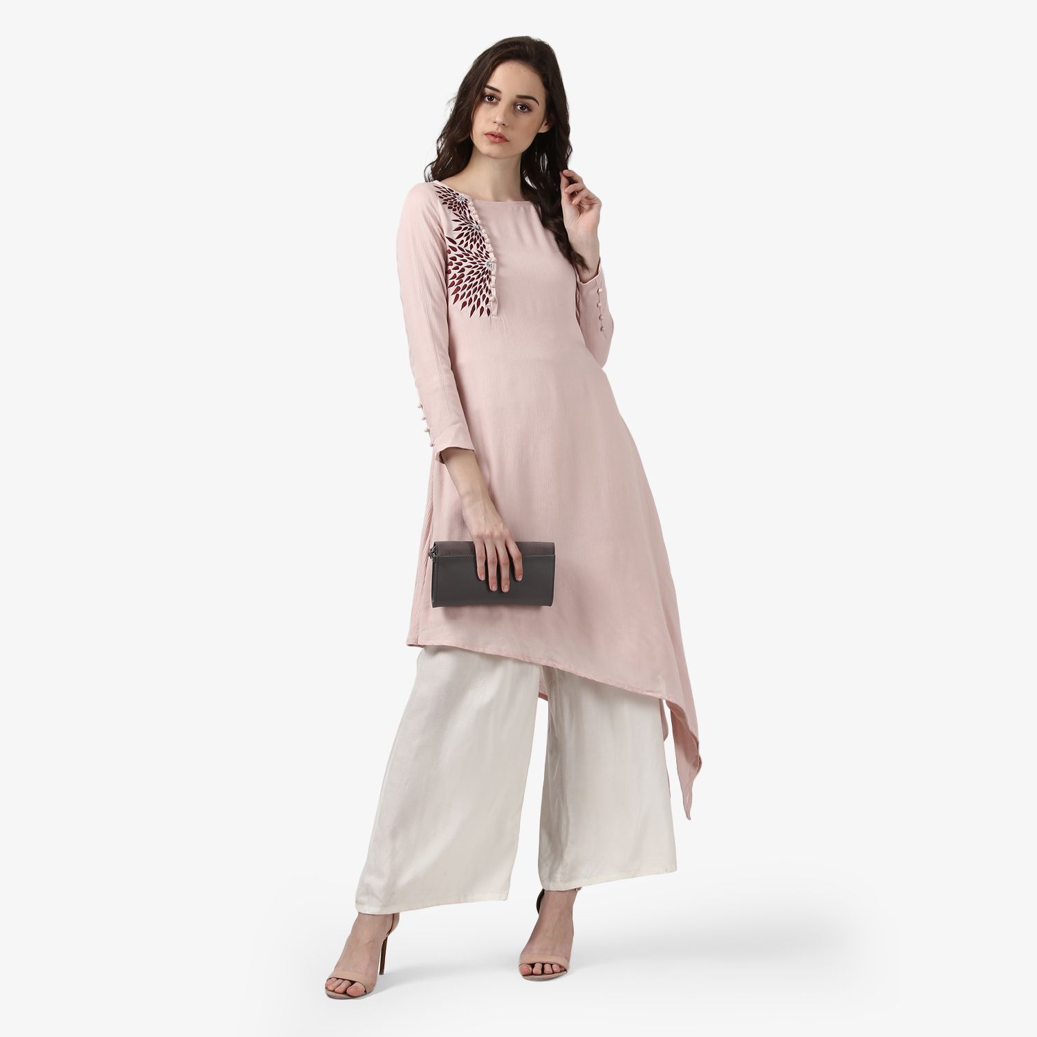 Asymmetrical Indo Western Kurtis