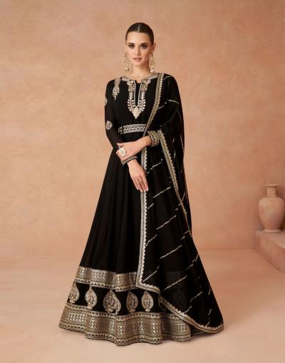 CHAMAR BY SENHORA DRESSES 2056 TO 2057 SERIES GEORGETTE UNSTICHED