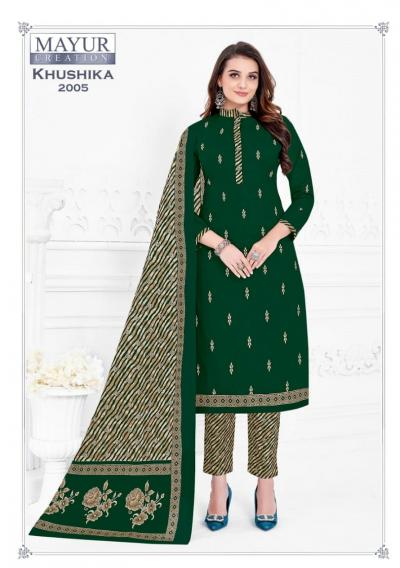 Mayur Khushi 59 Regular Wear Cotton Printed Dress Material :textileexport