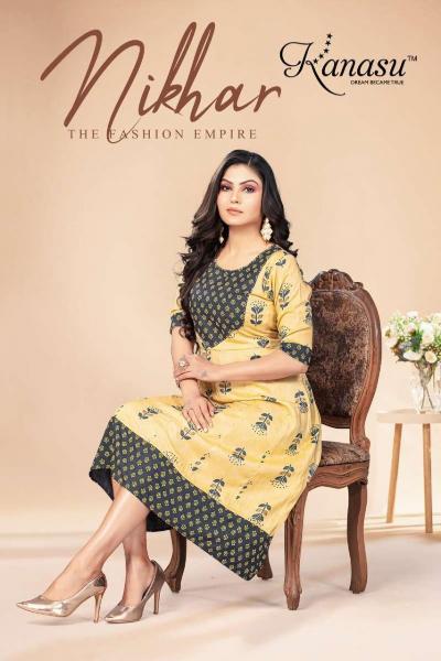 KANHA BRAND PERSENT KALYANI VOL-2 Anarkali Kurtis Hit Catalogue wholesale  price