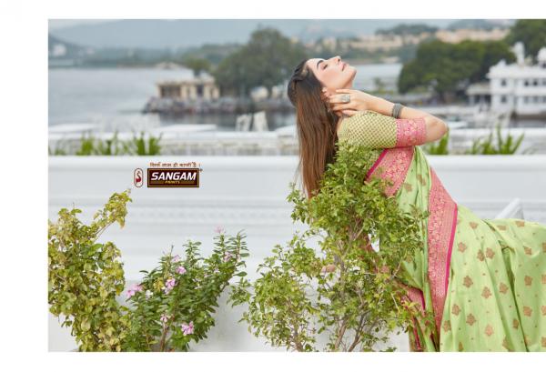 Sangam Narayani Fancy Cotton Handloom Saree