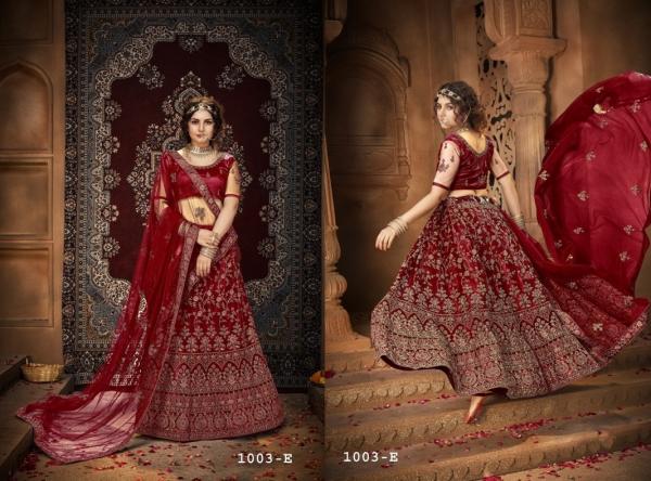 Mrudangi Maharani 1003 Colour Edition Designer Wedding Wear Lehenga 