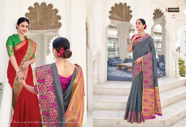 Sangam Matka Handloom Fancy Ethnic Wear Saree