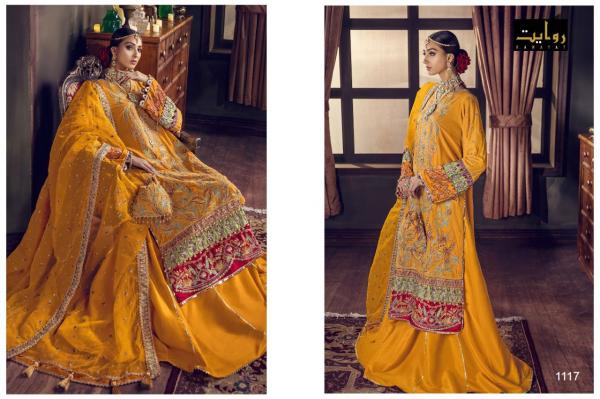 Rawayat Anaya Vol 3 Designer Georgette Embroidery Salwar 