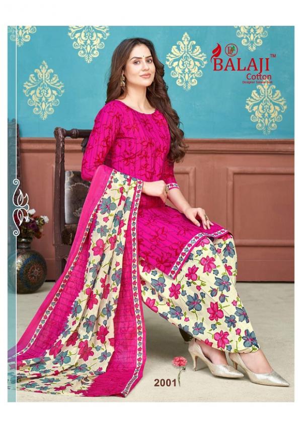 Balaji Sui Dhaga Vol 2 Fancy Cotton Printed Dress Materials