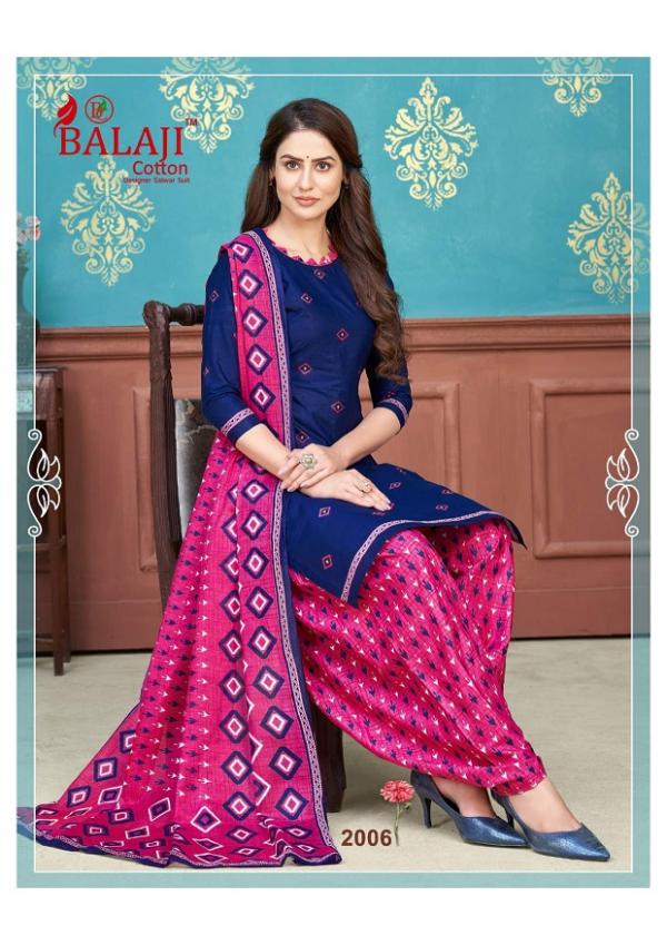 Balaji Sui Dhaga Vol 2 Fancy Cotton Printed Dress Materials