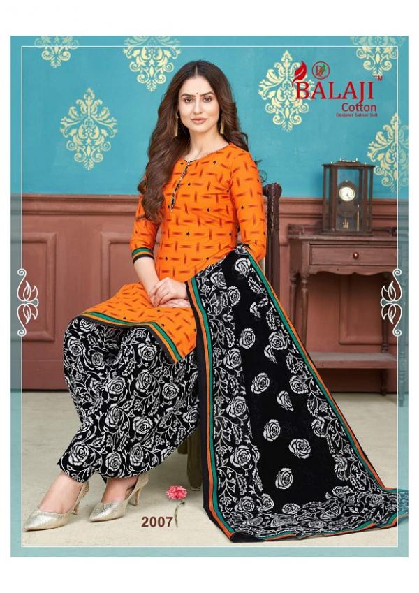 Balaji Sui Dhaga Vol 2 Fancy Cotton Printed Dress Materials