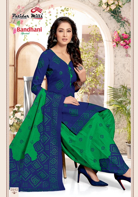 Patidar Bandhani Special Vol 29 Beautiful Cotton Dress Materials 