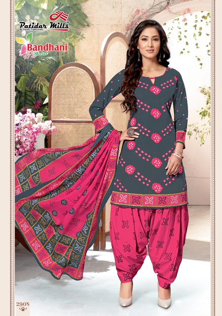 Patidar Bandhani Special Vol 29 Beautiful Cotton Dress Materials 