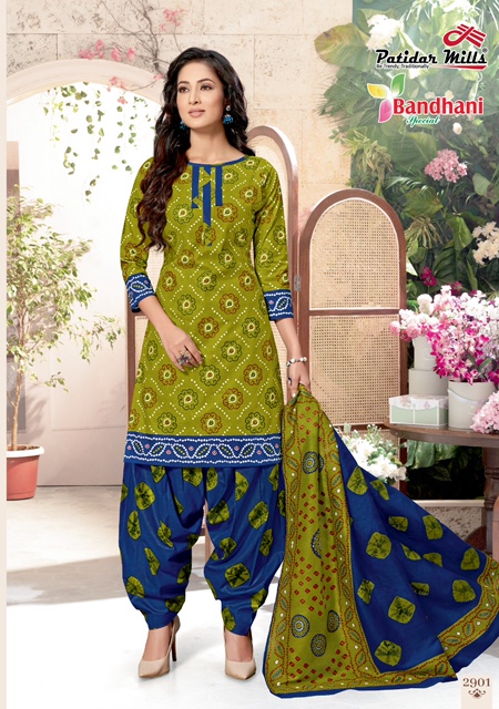 Patidar Bandhani Special Vol 29 Beautiful Cotton Dress Materials 