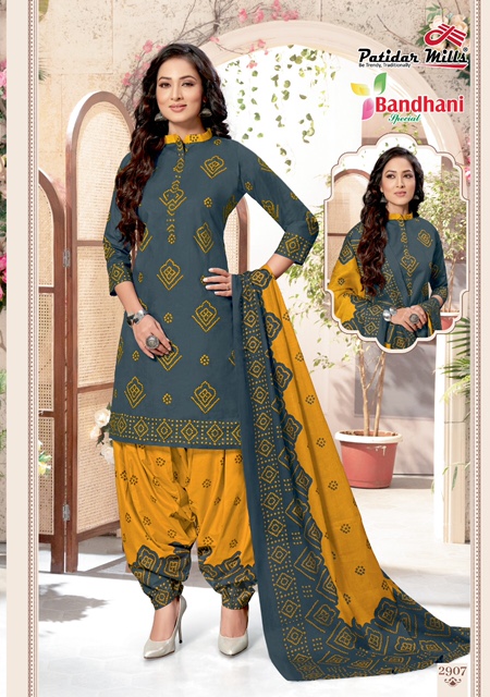 Anarkali style Cotton fabric Green color Bandhani Dress with Sequence, Zari  & Thread work