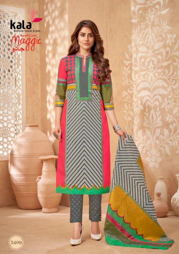 Kala Maggic Vol 15  Karachi Cotton Dress Materials