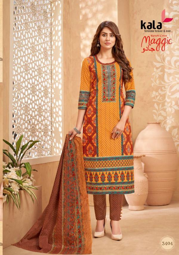 Kala Maggic Vol 15  Karachi Cotton Dress Materials