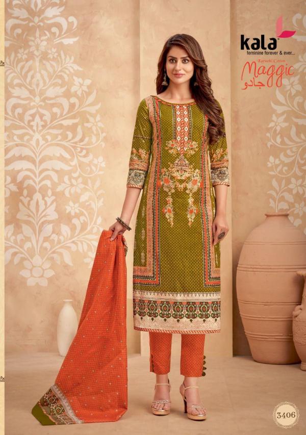 Kala Maggic Vol 15  Karachi Cotton Dress Materials