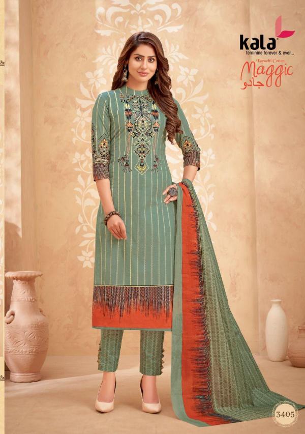 Kala Maggic Vol 15  Karachi Cotton Dress Materials