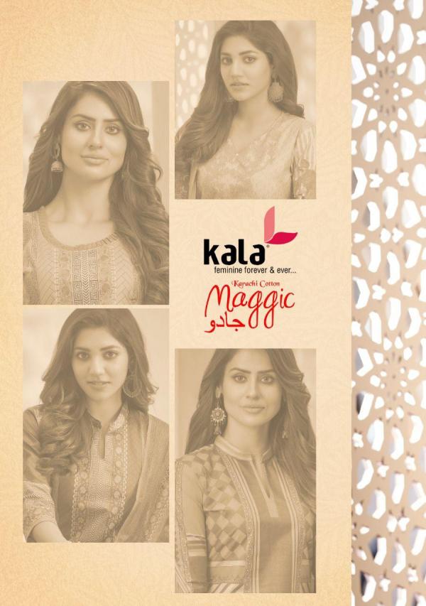 Kala Maggic Vol 15  Karachi Cotton Dress Materials