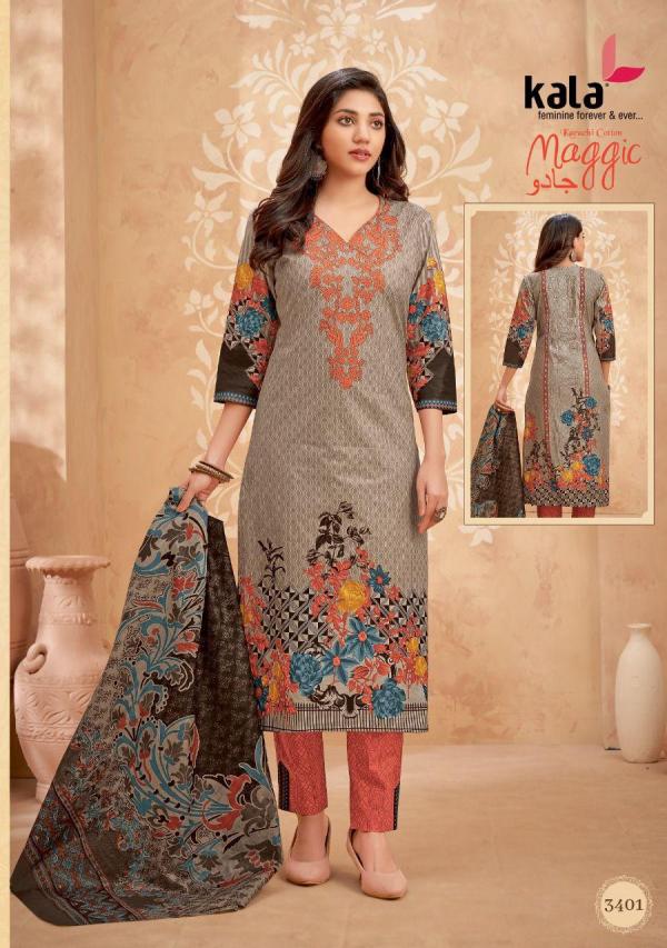 Kala Maggic Vol 15  Karachi Cotton Dress Materials