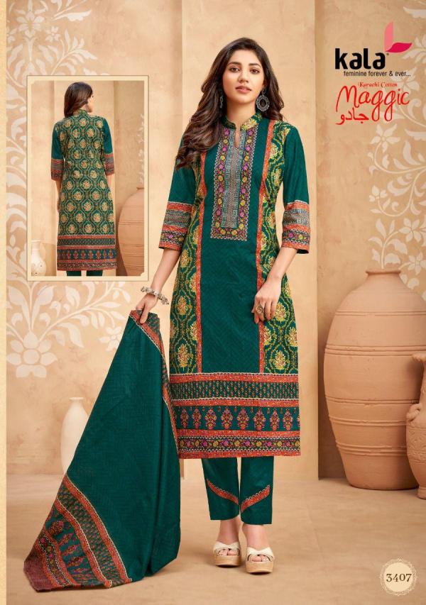 Kala Maggic Vol 15  Karachi Cotton Dress Materials