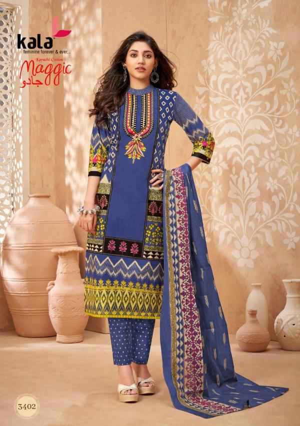 Kala Maggic Vol 15  Karachi Cotton Dress Materials