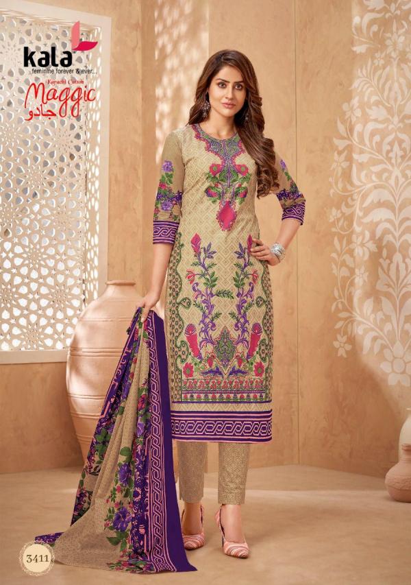 Kala Maggic Vol 15  Karachi Cotton Dress Materials