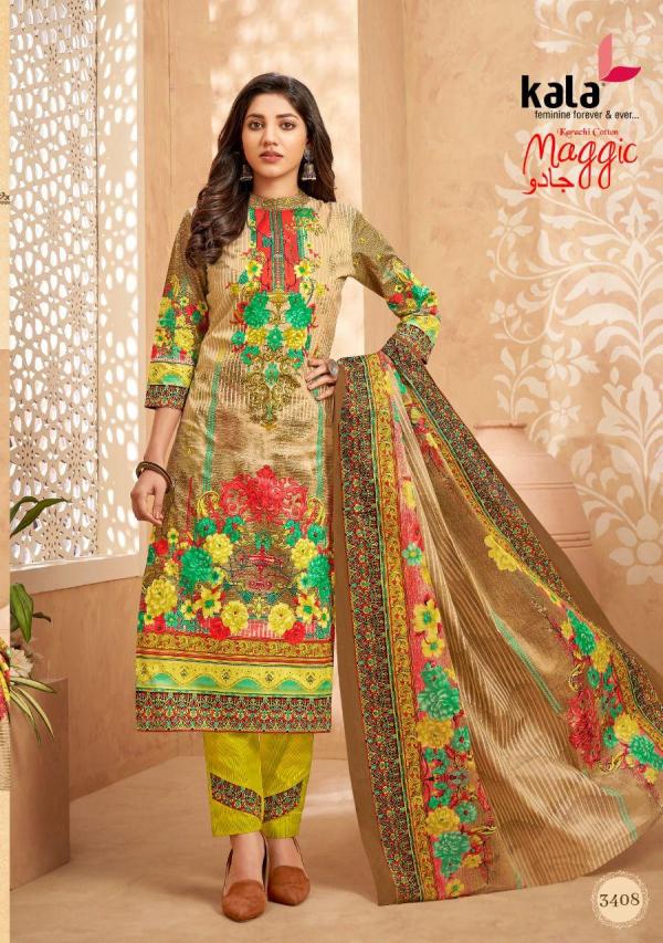 Kala Maggic Vol 15  Karachi Cotton Dress Materials