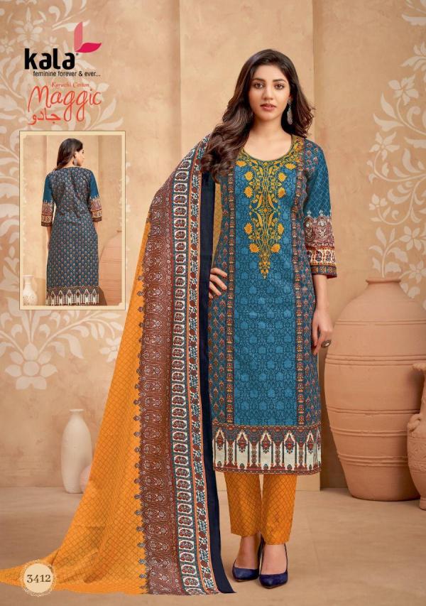 Kala Maggic Vol 15  Karachi Cotton Dress Materials