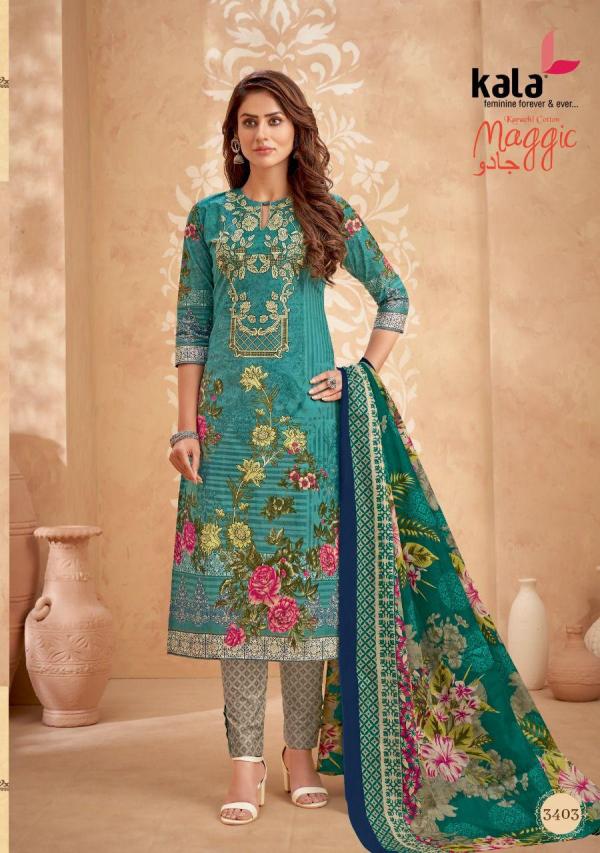 Kala Maggic Vol 15  Karachi Cotton Dress Materials