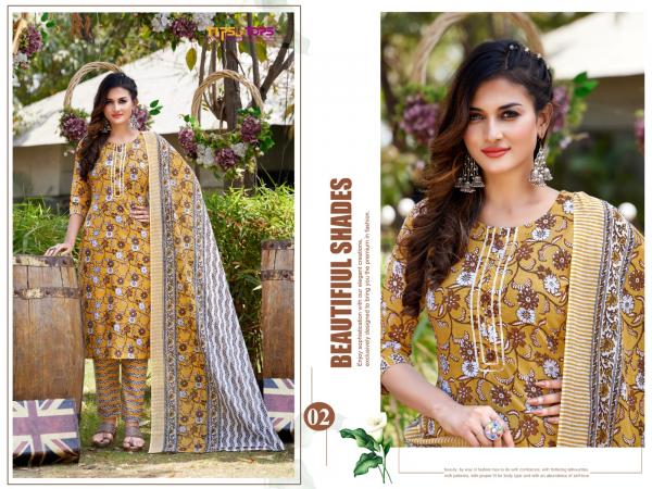 Tips & Tops Celebrity 2 Designer Cotton Readymade Salwar