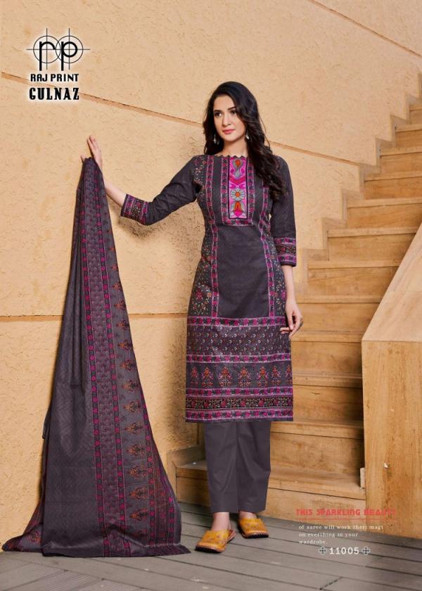 Raj Print Gulnaz 1 Fancy Cotton Printed Dress Materials