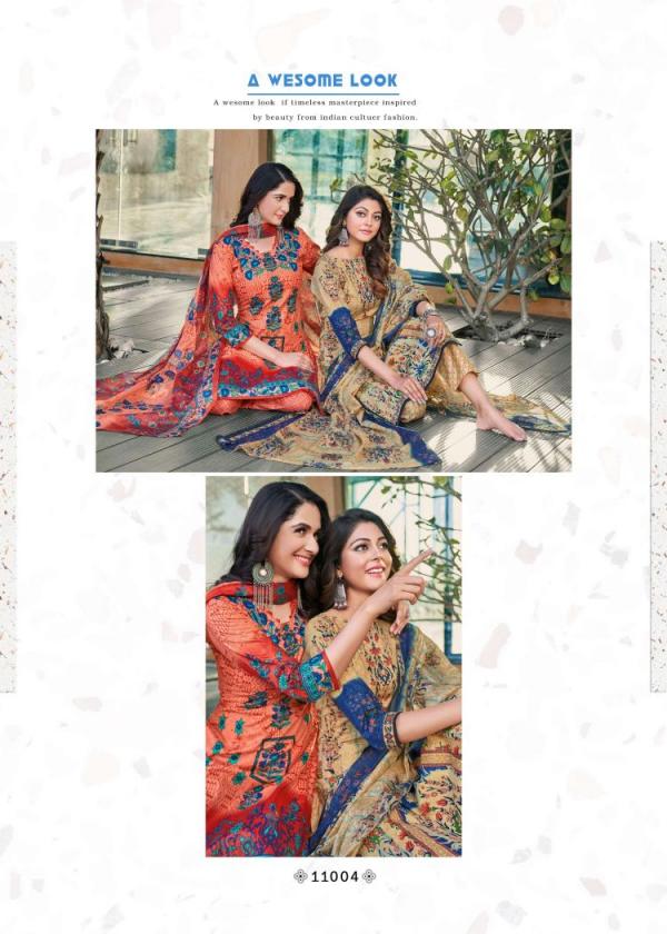 Raj Print Gulnaz 1 Fancy Cotton Printed Dress Materials