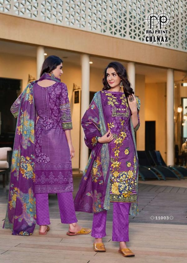 Raj Print Gulnaz 1 Fancy Cotton Printed Dress Materials