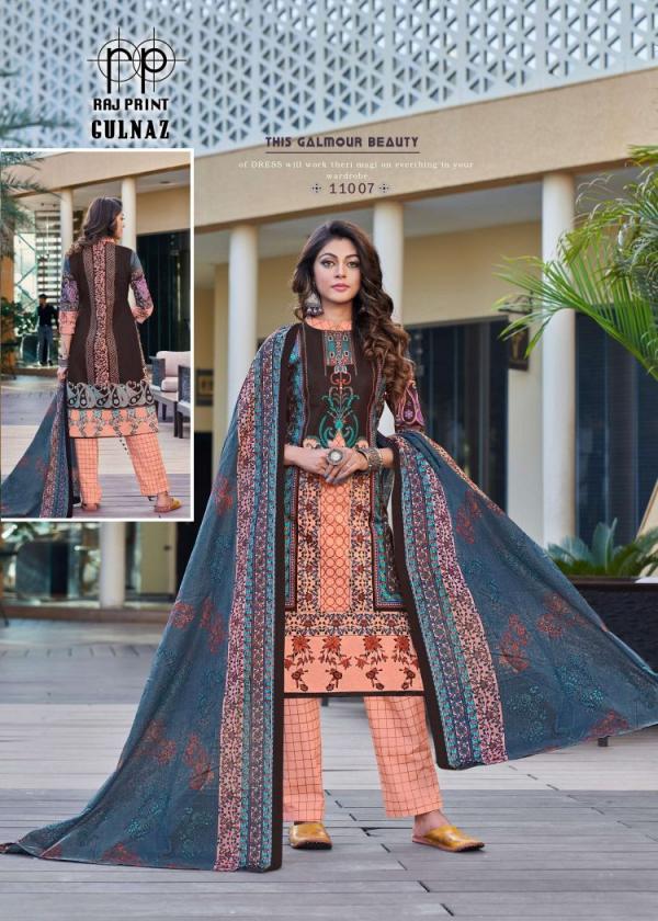 Raj Print Gulnaz 1 Fancy Cotton Printed Dress Materials