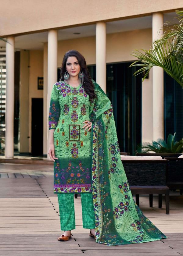 Raj Print Gulnaz 1 Fancy Cotton Printed Dress Materials