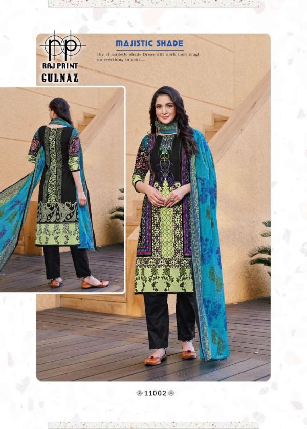 Raj Print Gulnaz 1 Fancy Cotton Printed Dress Materials