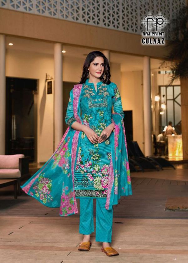 Raj Print Gulnaz 1 Fancy Cotton Printed Dress Materials