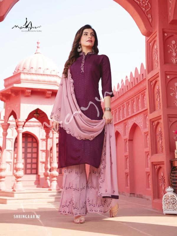  Mayur Shringaar Designer Ethnic Wear Readymade Salwar