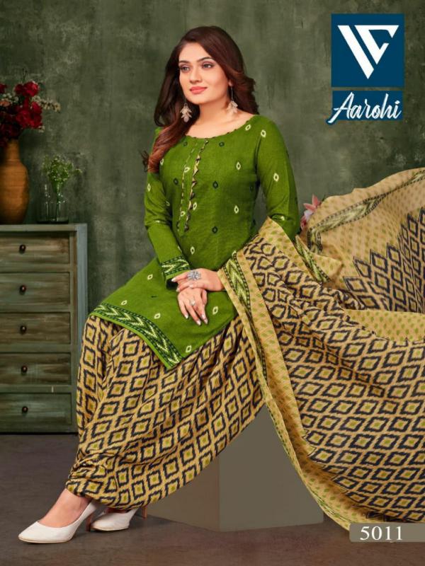 Aarohi 5 Beautiful Cotton Printed Dress Materials