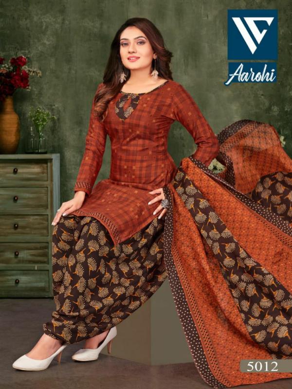 Aarohi 5 Beautiful Cotton Printed Dress Materials