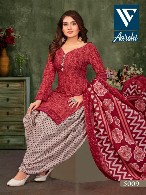 Aarohi 5 Beautiful Cotton Printed Dress Materials