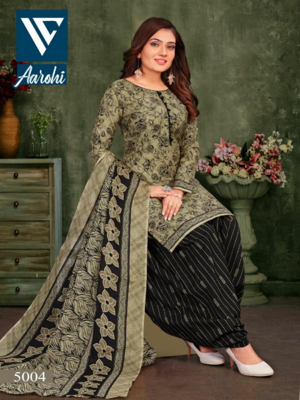 Aarohi 5 Beautiful Cotton Printed Dress Materials