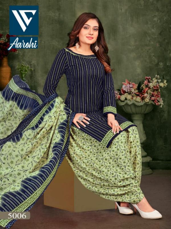 Aarohi 5 Beautiful Cotton Printed Dress Materials