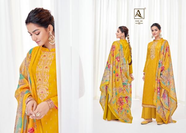 Alok Tarunika Designer Cotton Embroidery Dress Materials