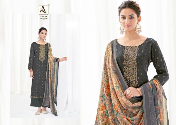 Alok Tarunika Designer Cotton Embroidery Dress Materials