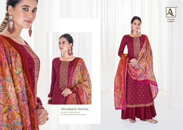 Alok Tarunika Designer Cotton Embroidery Dress Materials