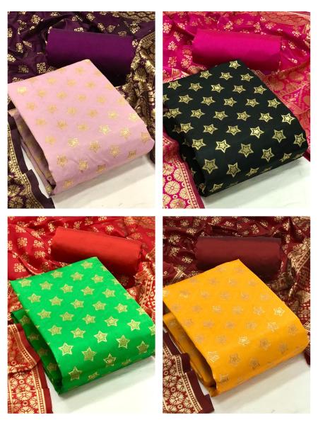 Banarasi Silk 59 Designer Festive Wear Dress Materials