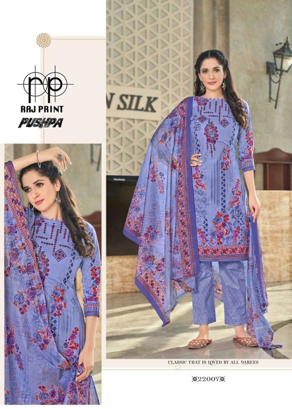 Raj Print Pushpa Vol-1 Beautiful Cotton Printed Dress Materials