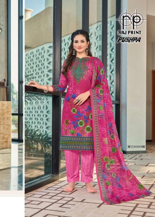 Raj Print Pushpa Vol-1 Beautiful Cotton Printed Dress Materials