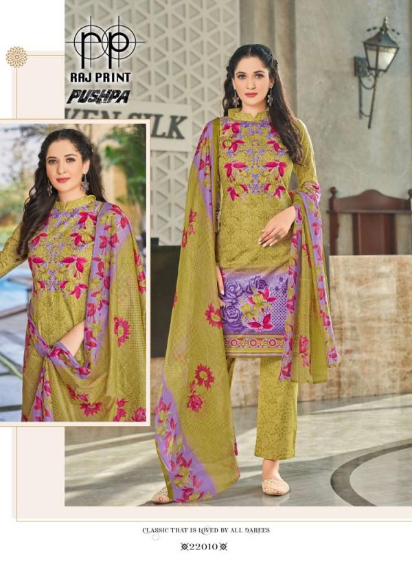 Raj Print Pushpa Vol-1 Beautiful Cotton Printed Dress Materials