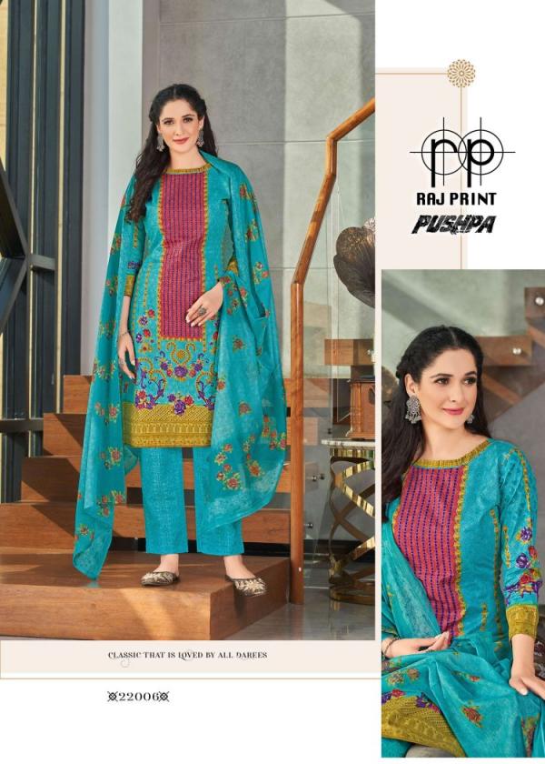 Raj Print Pushpa Vol-1 Beautiful Cotton Printed Dress Materials