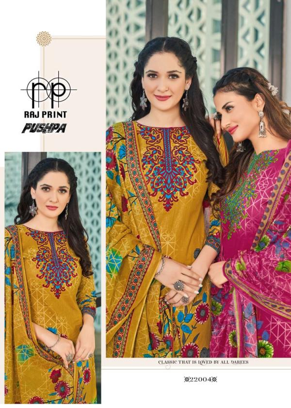 Raj Print Pushpa Vol-1 Beautiful Cotton Printed Dress Materials